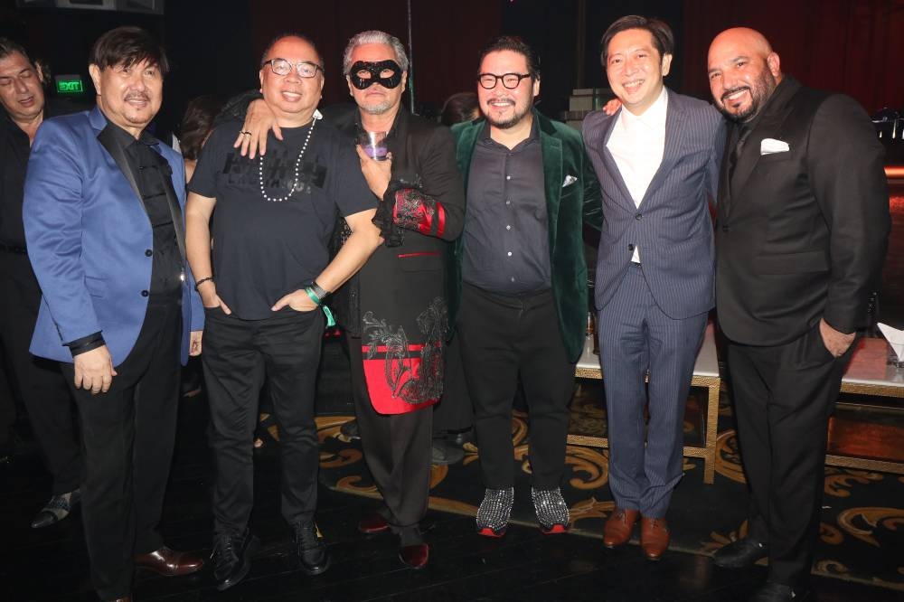 Jorge Hizon, Robert Castaneda, Cocoy Cordoba, Aj Violago, Singapore Ambassador Gerard Ho, Ric Navalta Chief of USA Homeland Security