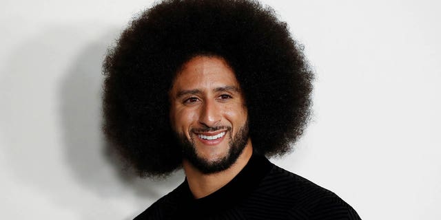 Colin Kaepernick attends a premiere for the miniseries "Colin in black and white" at the Academy Museum of Motion Pictures in Los Angeles, Oct. 28, 2021. 